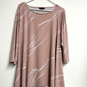 Alfani Plus Size Blush Pink Tunic